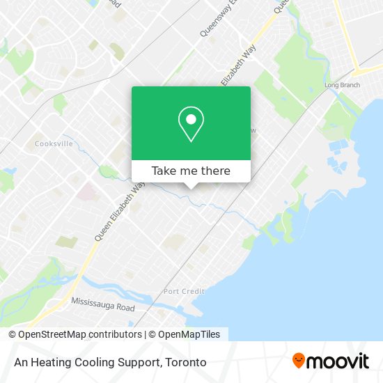 An Heating Cooling Support map