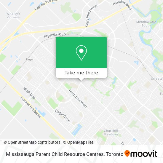 Mississauga Parent Child Resource Centres plan