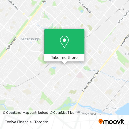 Evolve Financial map