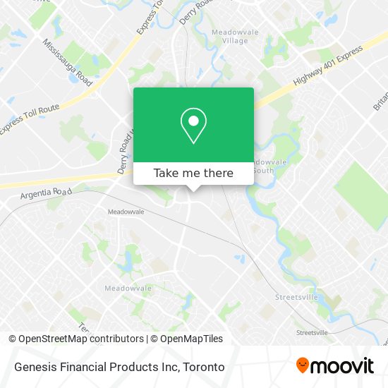 Genesis Financial Products Inc map