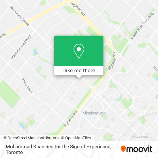 Mohammad Khan Realtor the Sign of Experience plan