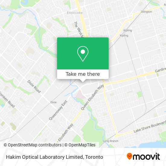 Hakim Optical Laboratory Limited map