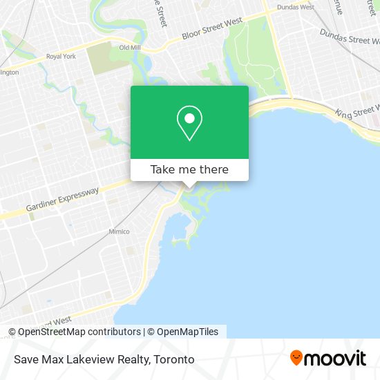 Save Max Lakeview Realty map