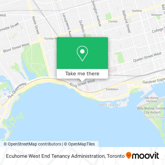Ecuhome West End Tenancy Administration map