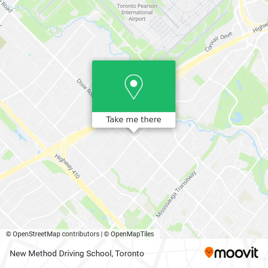 New Method Driving School map