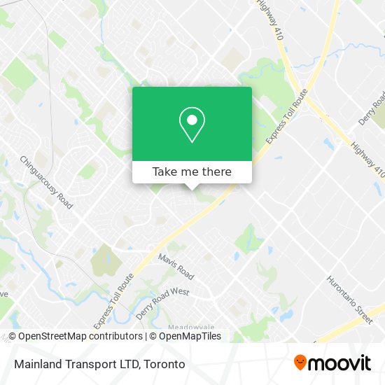 Mainland Transport LTD map