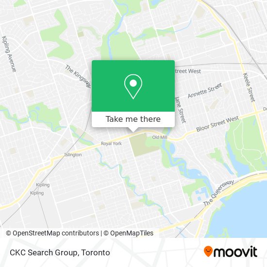 CKC Search Group map