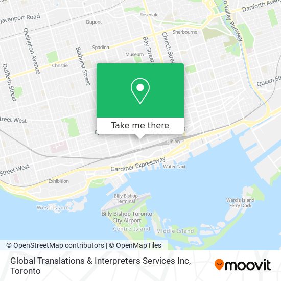 Global Translations & Interpreters Services Inc map