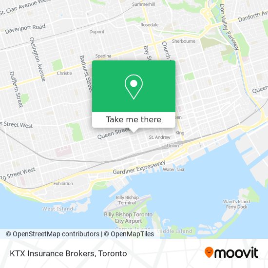 KTX Insurance Brokers map