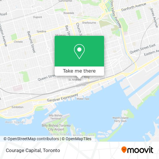 Courage Capital map