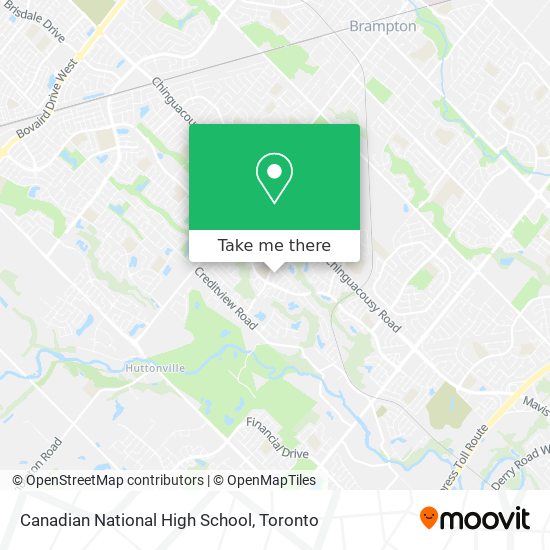 Canadian National High School plan