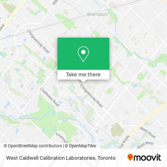 West Caldwell Calibration Laboratories plan