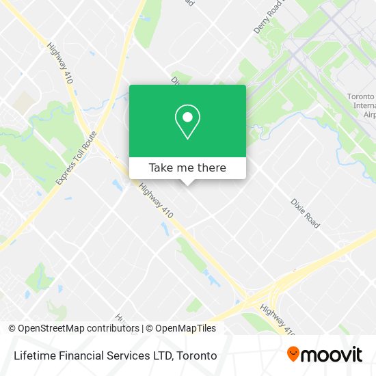Lifetime Financial Services LTD map