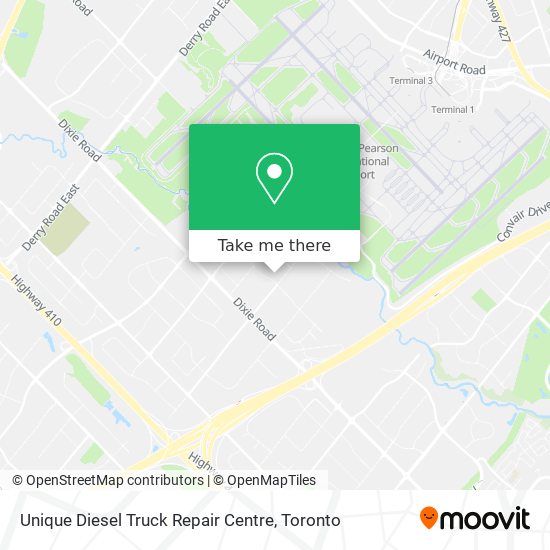 Unique Diesel Truck Repair Centre map