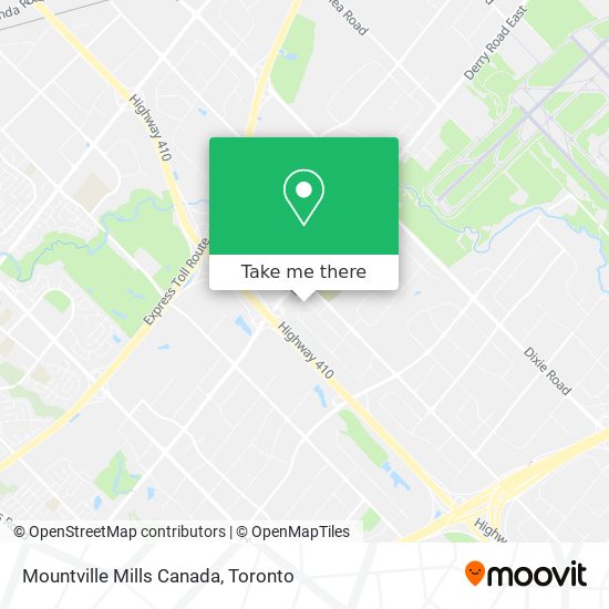 Mountville Mills Canada map