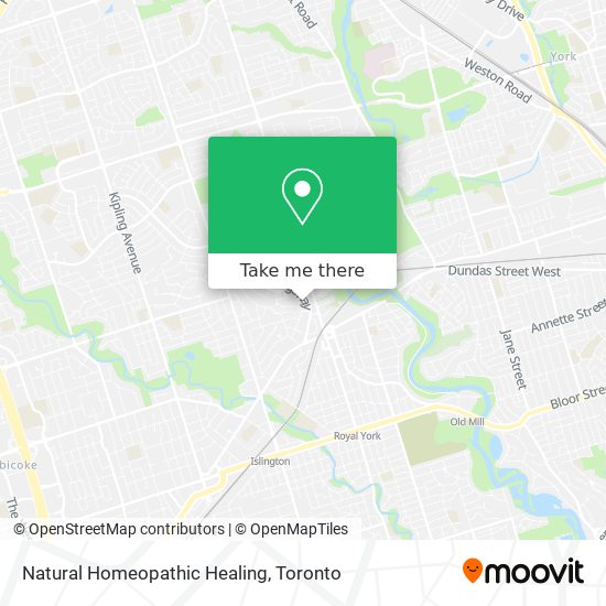 Natural Homeopathic Healing map