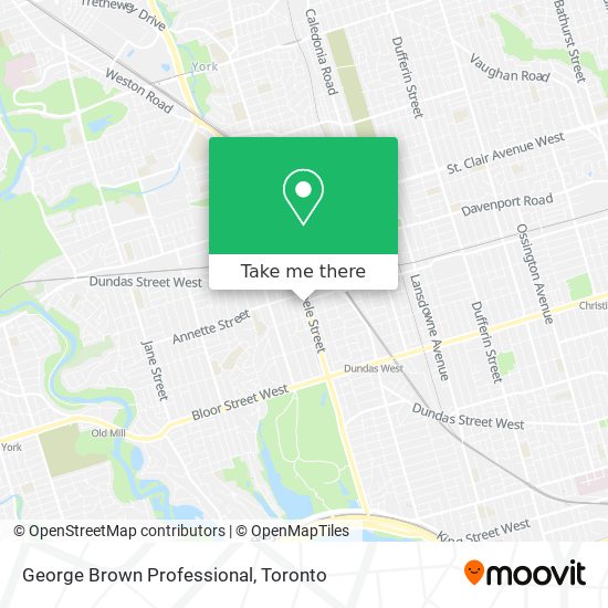 George Brown Professional plan