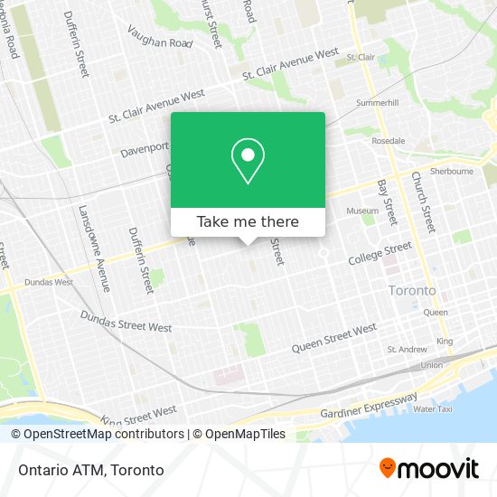 Ontario ATM plan