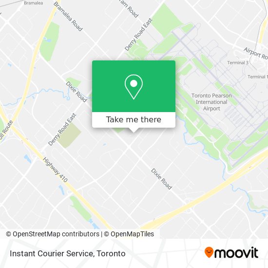 Instant Courier Service map