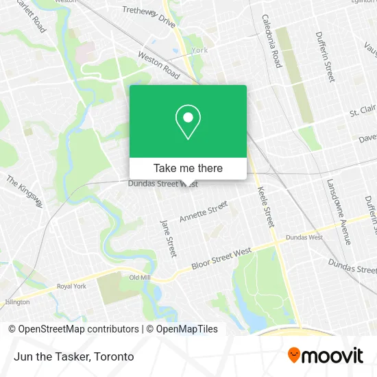 Jun the Tasker map