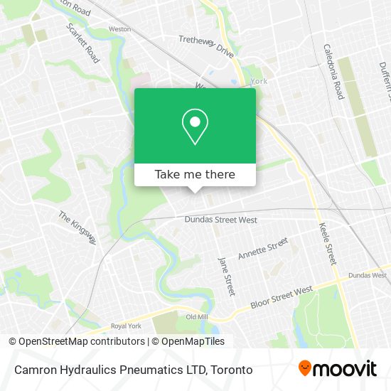 Camron Hydraulics Pneumatics LTD map