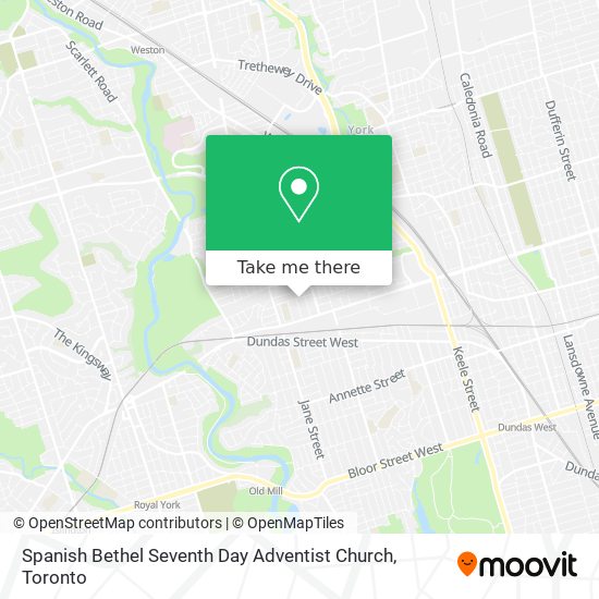 Spanish Bethel Seventh Day Adventist Church map