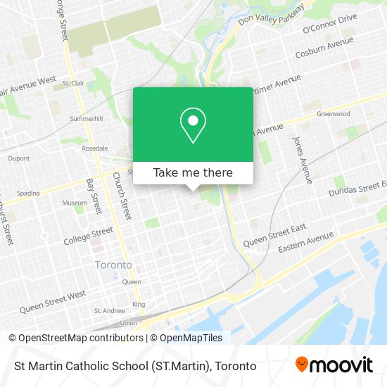 St Martin Catholic School (ST.Martin) plan