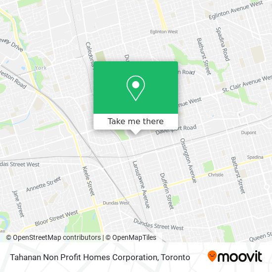 Tahanan Non Profit Homes Corporation map