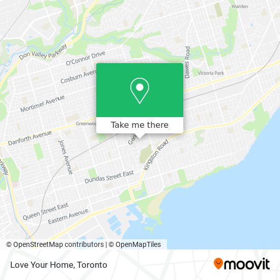 Love Your Home map