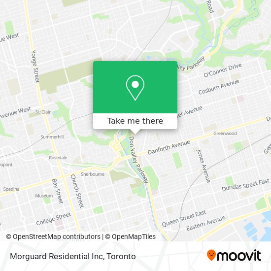 Morguard Residential Inc map