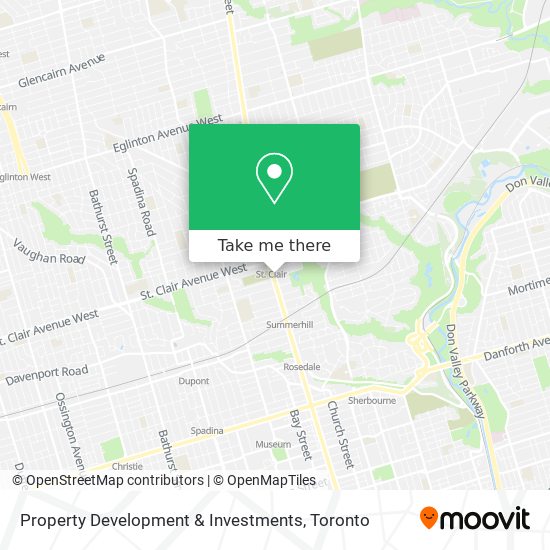 Property Development & Investments map