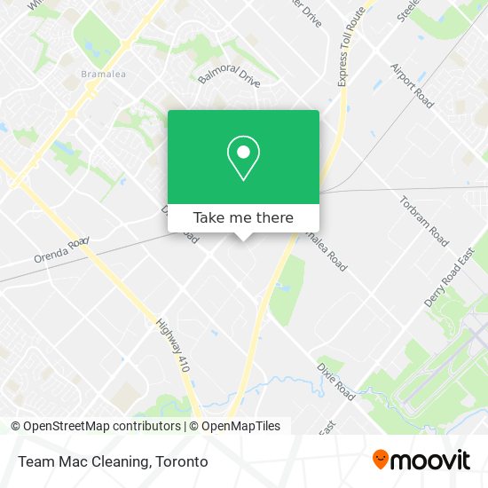 Team Mac Cleaning map