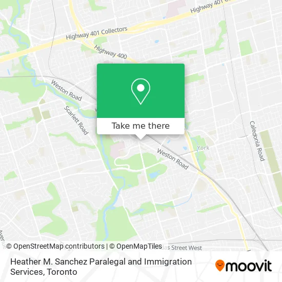 Heather M. Sanchez Paralegal and Immigration Services map