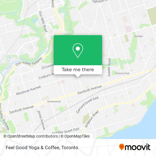 Feel Good Yoga & Coffee map