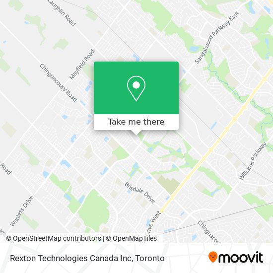 Rexton Technologies Canada Inc map