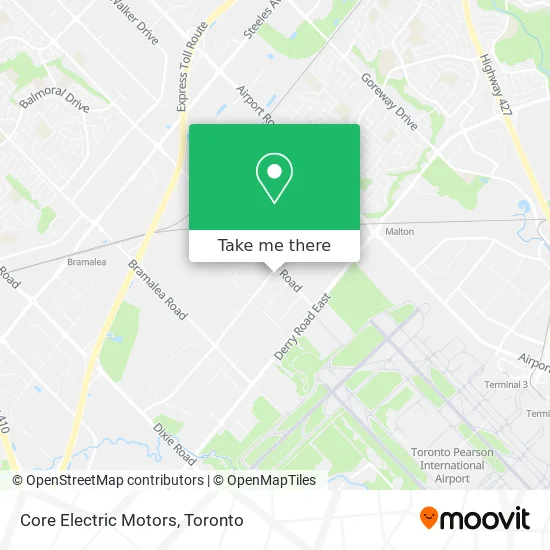 Core Electric Motors map