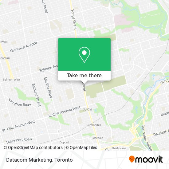 Datacom Marketing map