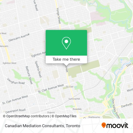 Canadian Mediation Consultants map