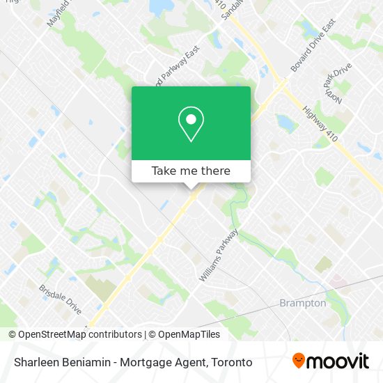 Sharleen Beniamin - Mortgage Agent map