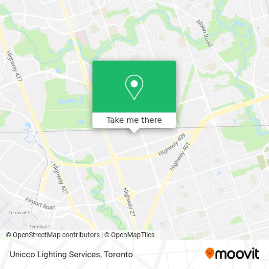 Unicco Lighting Services map