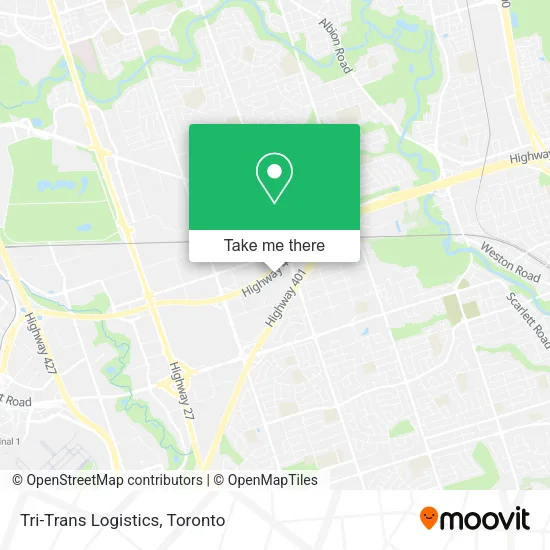 Tri-Trans Logistics map
