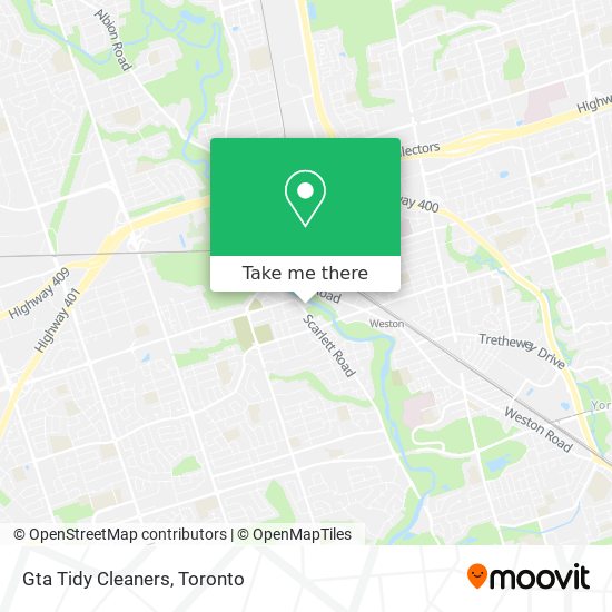 Gta Tidy Cleaners map