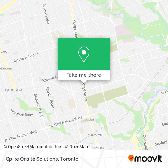 Spike Onsite Solutions map