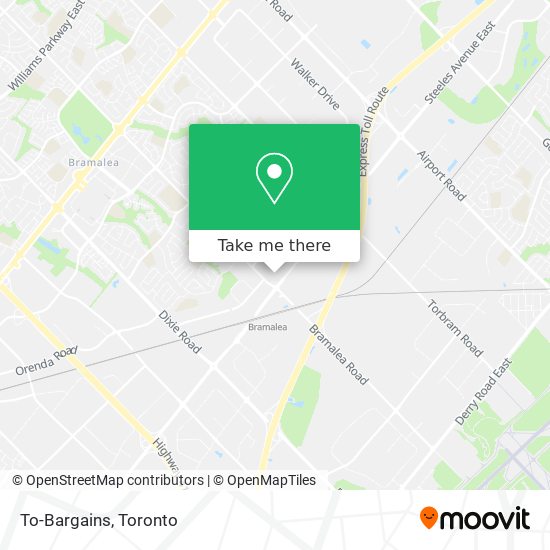 To-Bargains map