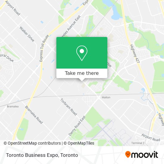 Toronto Business Expo plan