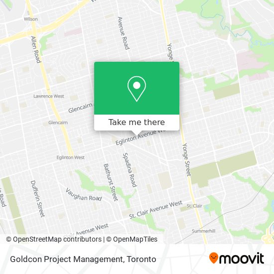 Goldcon Project Management map