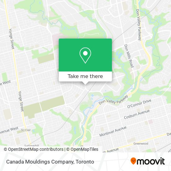 Canada Mouldings Company map