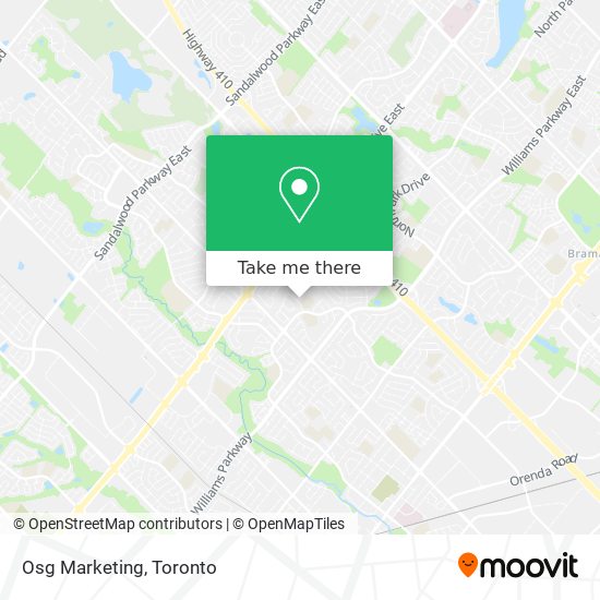 Osg Marketing map