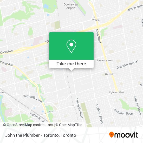 John the Plumber - Toronto plan