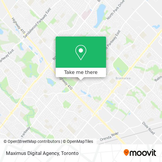 Maximus Digital Agency map